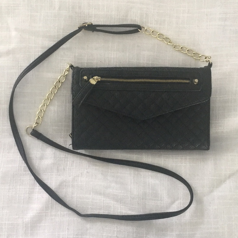 Black crossbody bag